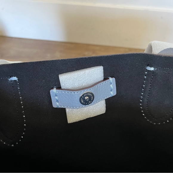 NWT Coach Derby Tote Soft Leather in Mist Blue - Picture 14 of 16